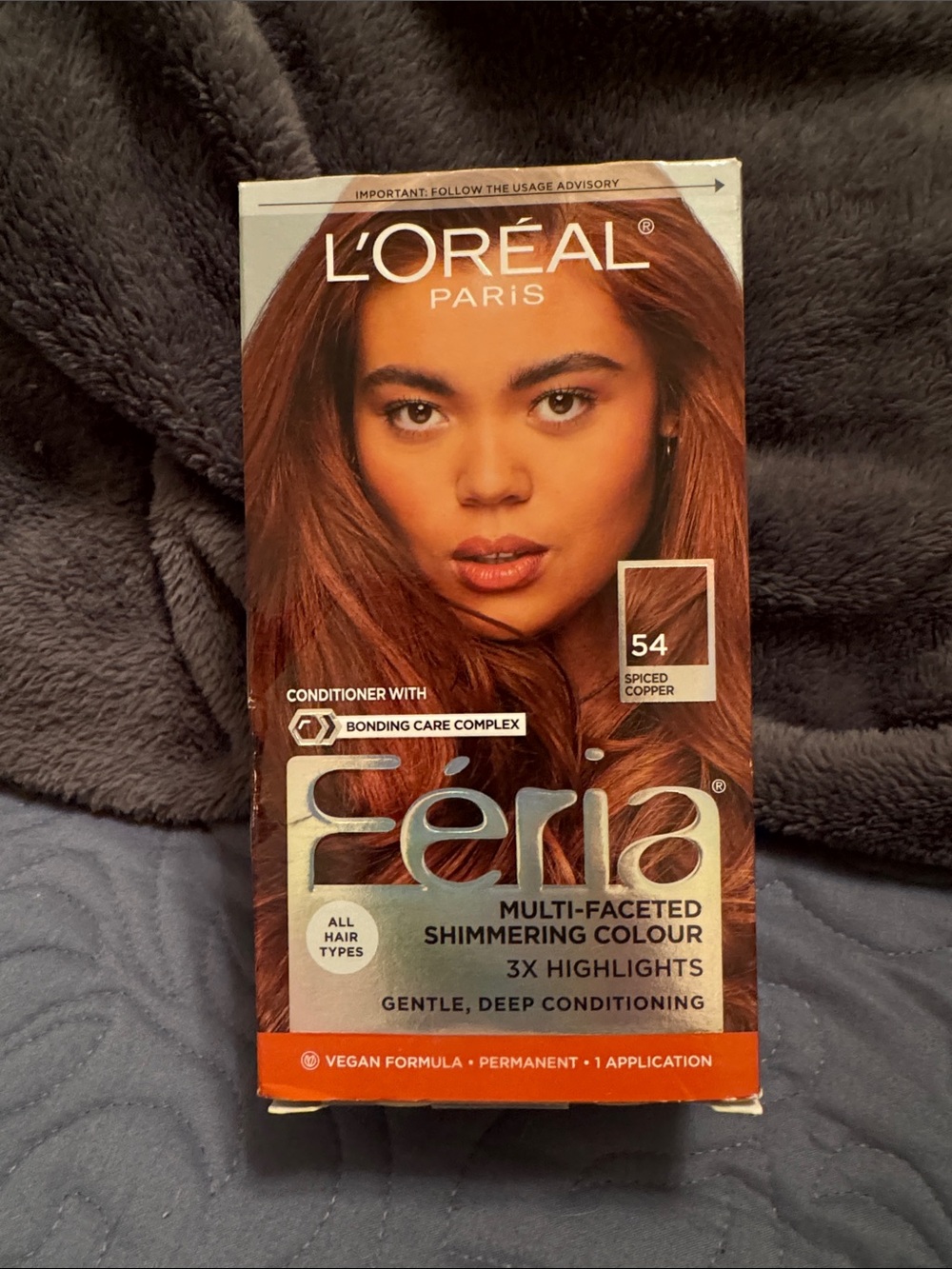 L'Oreal Feria 54 Spiced Copper Hair Color